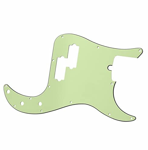 Mint Grün 3ply P Bass Pickguard PB Mit Befestigungsschrauben Für Elektrische Bass 4-Saiten Pickguard Platte
