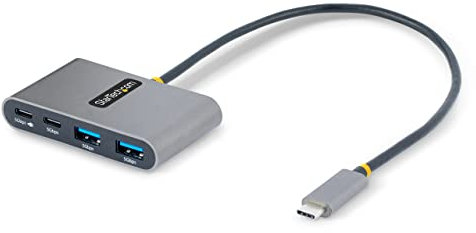StarTech.com 4-Port USB-C Hub with 100W Power Delivery Pass-Through -, 5G2A2CPDB-USB-C-HUB