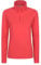 Mountain Warehouse Camber Half Zip Women's Fleece - Lightweight, Warm & Cosy Half Zip Sweatshirt Top - Best for Camping, Outdoors, Travelling & Hiking Active Red XS