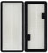 Filtre HEPA de Remplacement Lavable, Compatible for Les aspirateurs Samsung Jet Bot AI+ et Jet Bot+, Compatible for Les Robots VR30T85513W/AA (Color : Nero)