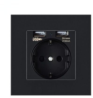 Presa elettrica per fotocamera spia 1080P WiFi 2 porte USB 5V 2A