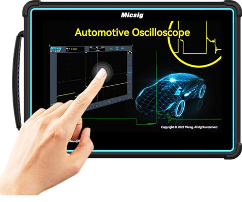 Micsig Automotive Oscilloscope ATO1004 ATO12004 ATO3004 ATO Series Oscilloscope Automotive 100/200/300Mhz Digital Oscilloscope 2/4 Channel Oscilloscope (ATO3004 300Mhz 4ch Standard kit)