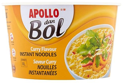 Apollo Dan Bol XL Curry Bowl Noodles 85g (12 Pack)