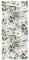 JOONOR Film d'intimité rétro pour fenêtre de maison, motif fleurs de gardénia, autocollant statique 3D arc-en-ciel pour salle de bain, salon, porte en verre, 43 x 100 cm