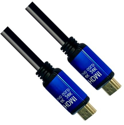 Cable HDMI 2.0 macho-macho de 30m, resolución 4K, alta velocidad, ideal para conectar dispositivos de audio y video de alta definición.