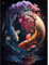 GHHKUD Diamond Painting für Erwachsene, Yin Yang Fisch 5D DIY Diamant Painting Bilder für Erwachsene Anfänger, Diamond Painting Set, Full Drill Diamant Malerei für Haus Dekoration 30x40 cm