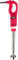 Elma Frullatore a Immersione Professionale con braccio frullatore rimovibile da 30 cm | Acciaio inossidabile I Potenza 450 W | Velocità variabile: 4000~16000 giri/min | Maniglia ergonomica | Rosso