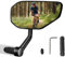 Homieway Fahrradspiegel, Fahrrad Rückspiegel für E-bike,Kratzfeste Glaslinse Fahrrad Spiegel,Großer Fahrradrückspiegel Lenkerendenspiegel für E-scooter Lenker Rechts (14-20mm)
