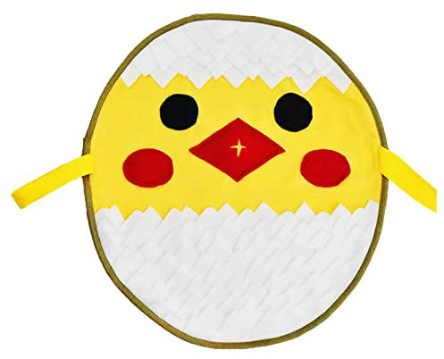 YPREWY Snuffle Hundespielzeug, gefülltes Küken, Leckerli-Spenderspielzeug, kaufest, weiches Kauspielzeug für Hunde, fördert die Futtersuche