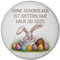 Fröhlicher Hase mit Ostereiern Magnet - Ostern ohne Schokolade halb so süß Lustiger Kühlschrank-Dekomagnet als Ostergeschenk