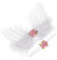 DOITOOL Accesorios De Alas para Bebé Diadema De Flores Ideal para Fotos y Eventos