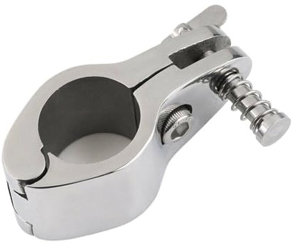 UDHBJEBQ Boat Stainless Steel 7/8 Eye End Cap Bimini Top Fittings Jaw Slide Hinged Awning Hardware Rowing Accessory