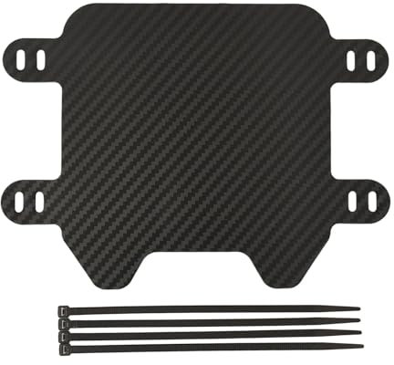 Motorrad Vorne Kennzeichen Kennzeichen Zubehör(Carbon look)