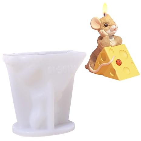 Mouse Cheese Silicone Chocolate Mould Fondant Mould