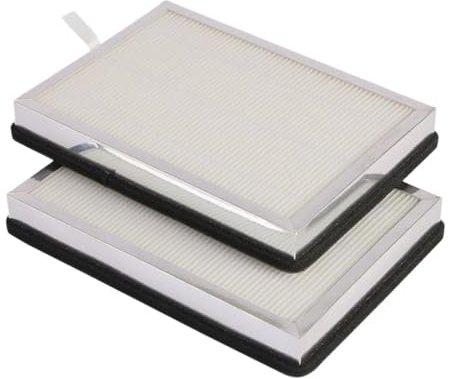 2Pcs Replacement Filters for Medify MA-15 Air Purifier, H13 True, and Filters