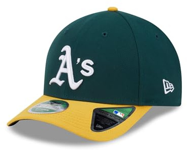 New Era 9Forty M-Crown Baseball Cap Hut verstellbar Snapback mit Teamlogo MLB NHL Fanartikel Kappe gebogener Schirm