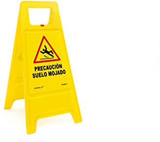 Normaluz RD30070 - Panel con Precaución Suelo Mojado, Plastico, 62 cm