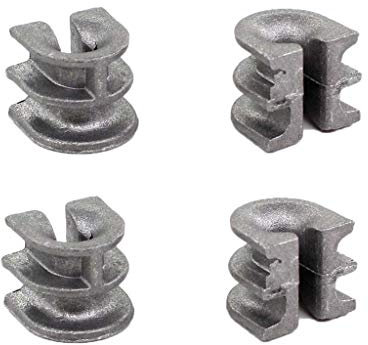Aisen Lot de 4 Douille fil Guide pour Stihl voiture Cut 40–2 fils fils Débroussailleuse Tête FS160, FS220, fs280, FS300, FS310, fs350, fs360 C de E, FS400, fs410, fs450