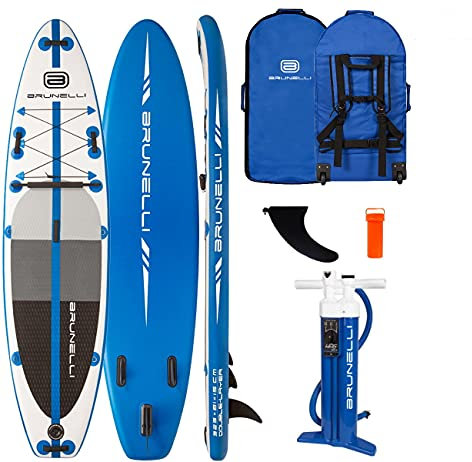 BRUNELLI 10.8 Premium SUP Board Stand Up Paddle Surf-Board aufblasbar Paddel ISUP 325cm