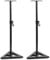 Display4top Adjustable 6 height (80 cm, 90 cm,100 cm',110 cm', 120 cm,130 cm) Floor Speaker Stand for Studio Monitor Speaker Stands Heavy Duty Metal Triangle Pair Steel Stands,2pcs