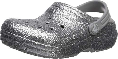 Crocs 205937 Mixte Enfant Chaussure d'eau, Silver/Silver, 24 EU