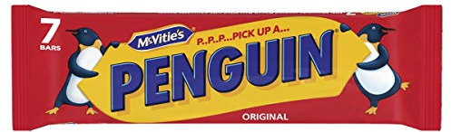 McVitie's Milk Chocolate Penguin Biscuits, 7 Biscuits (Pack of 1)