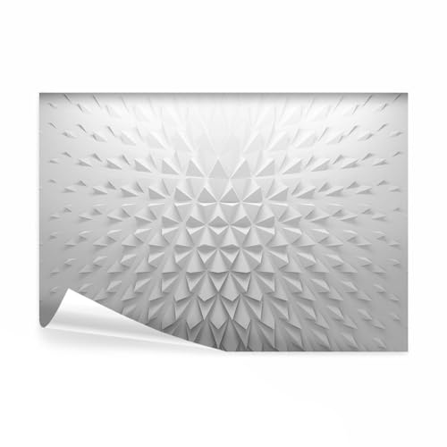 decomonkey Papier Peint Panoramique 3d Effet 350x256 cm Décoration murale | Tapisserie décorative pour chambre salon, Abstraction figures géométriques géométrique moderne, moderne