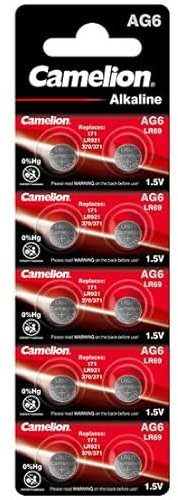 Camelion AG6 / 371 / 370 / SR 920 SW / G6 1.5V Knopfzelle - 3x Blisters