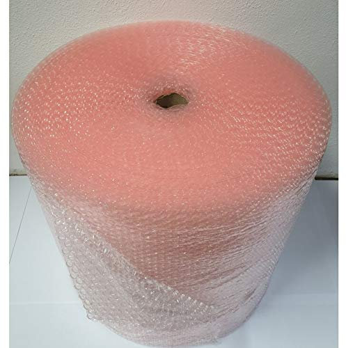 Eigenmarke Luftpolsterfolie Antistatisch 50cm x 60m - 1 Rolle Noppenfolie Stärke 80my - Verpackungsfolie Luftpolster Blisterfolie Polsterfolie Knallfolie Blasenfolie