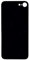 For iPhone 8 Plain Glass Back Replacement in Black