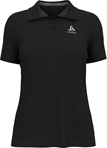 Odlo Damen Polo Shirt F-Dry, Black, M