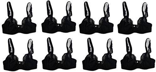 Reggiseno Sfoderato con Ferretto Dettagli in Pizzo Art. 90340 Coppa C - Laura Biagiotti (Nero, 4C)