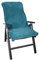 jilda-tex Schonbezug für Gartenliege Stuhlauflage Strandliege Sonnenliege Liegen-Stuhl Auflage 100% Baumwolle 65x130 cm (Stuhlauflage Petrol)