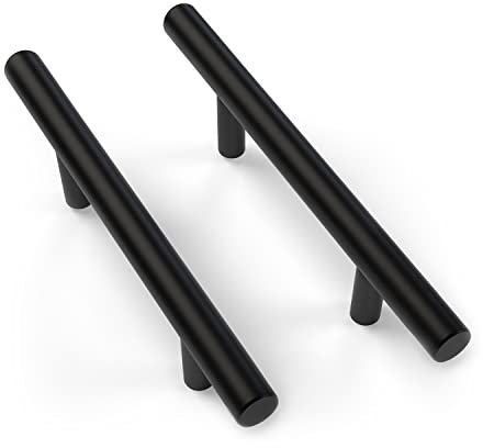 35 Stück Schrankgriffe 15,2 cm Edelstahl runde Küchenschrankgriffe für Küchenschränke, Schubladen, Tür, Schrank, dekorative moderne Hardware für Schränke, kompatibel mit verschiedenen Schrankstilen