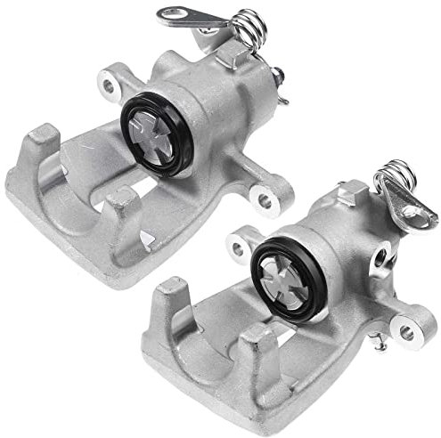 Frankberg 2x Pinza Freno Pinza del Freno Posteriore Fusione di alluminio Compatibile con 500 312 500/595/695 312 169 Punto 188 312 319 Musa 350 Ypsilon 843 Replace# 77364592