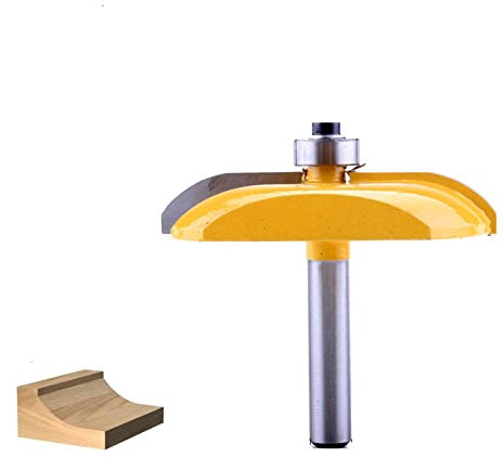 1PC 8mm Shank Raised Panel Router Bit Carbide Tipped Cove