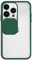 Mixroom - Cover Custodia per Apple iPhone 13 PRO Protezione Fotocamera con finestrino Scorrevole Colore Verde Scuro 1