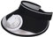 Baoblaze Unisex Sonnenblende Hüte mit Ventilator USB Wiederaufladbar, Fan Visor Hat Kühlmützen, Sommer Cap mit Ventilator, Fan Cooling Hat, Sonnenschutz Kappe Kühler Lüfter für Outdoor Camping, Blau