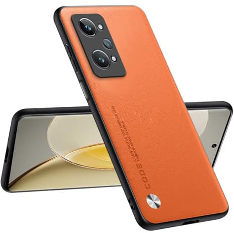 Topme Funda Compatible con Realme GT2 / GT Neo2 / GT Neo 3T (6.62) – Protección Segura y con Estilo - Naranja