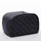 Sileduove Toaster Cover, Bread Machine Dust Cover for Most Standard 2 and 4 Slice Toasters, Bakeware for PROTECTION, Protective Cover (Black S)