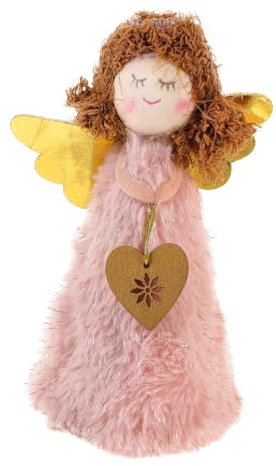 Ciieeo 1stück Weihnachtsengel Baumspitze Deko Für Christbaum Schöne Engel Figur Für Weihnachtsbaum Tisch Und Festliche Anlässe Für Home Und Party Dekoration