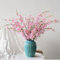 OUKEYI Rami di ciliegio artificiali da 106 cm, fiori di ciliegio artificiali, in seta, steli alti per casa, matrimoni, decorazione per vasi da tavolo (4 pezzi, bianco) (rosa)