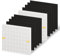 AP-1512HH HEPA Filter Replacement for Coway Airmega AP-1512HH Air Purifier, 2 HEPA Filter 8 Carbon Pre Filters