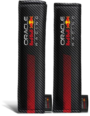 Red Bull Oracle Universelle Gurtpolster - Typ 01 - Schwarz/Rot