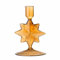 Bloomingville Jisele Kerzenhalter, Glas, Brown, Ø9xH14 cm