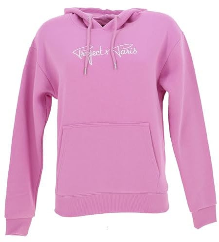 Sweat à Capuche Femme Signature Begonia Pink L