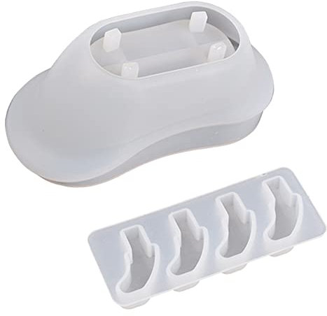 Badewannenseifenbox mit Standbeinen, Harz, Seifenschale, Schmucktablett, Epoxidform, Zubehör, Aufbewahrungsbehälter