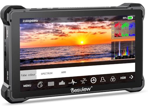 Desview - R7III - Kamera Feld Monitor - 7 Zoll Touchscreen - 2800 Nits Full HD IPS - 178° Blickwinkel - HDMI 2.0