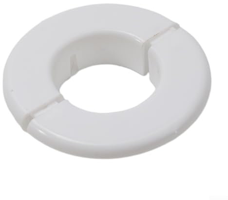 PP-Lochabdeckung, Kabeleinführung, Rosette 40–80 mm, Wandrohrk, Durchgang, weiß, für Klimaanlageninstallation (50 mm)