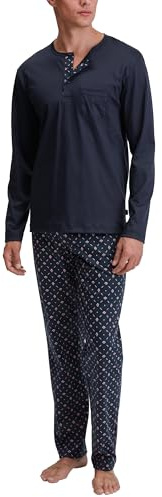 CALIDA Relax Selected Pyjama Herren Dark Sapphire 58-60